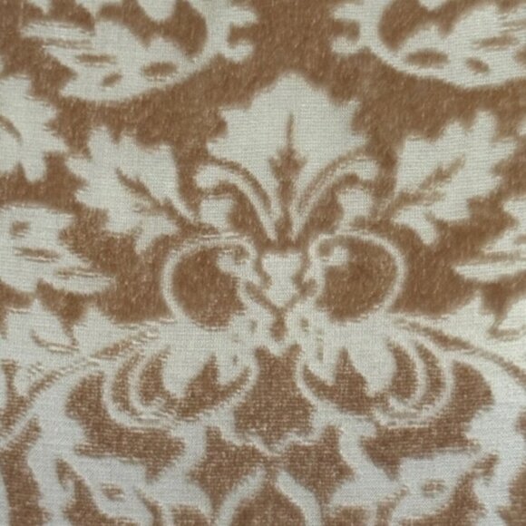 Sundance Champagne Dreams Damask Burnout Velvet Beaded Shift Lined Dress 10 NWT - Picture 3 of 16